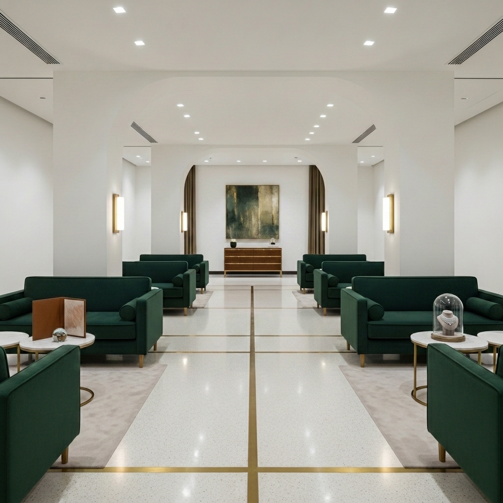 Discreet commercial cleaning — boutique and office interior